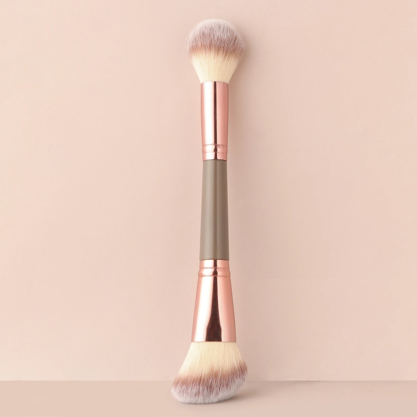 Dual Purpose Makeup Brush,1pcs Neutral Double headed Multifunctional Cosmetic Brush For Making Up Supply