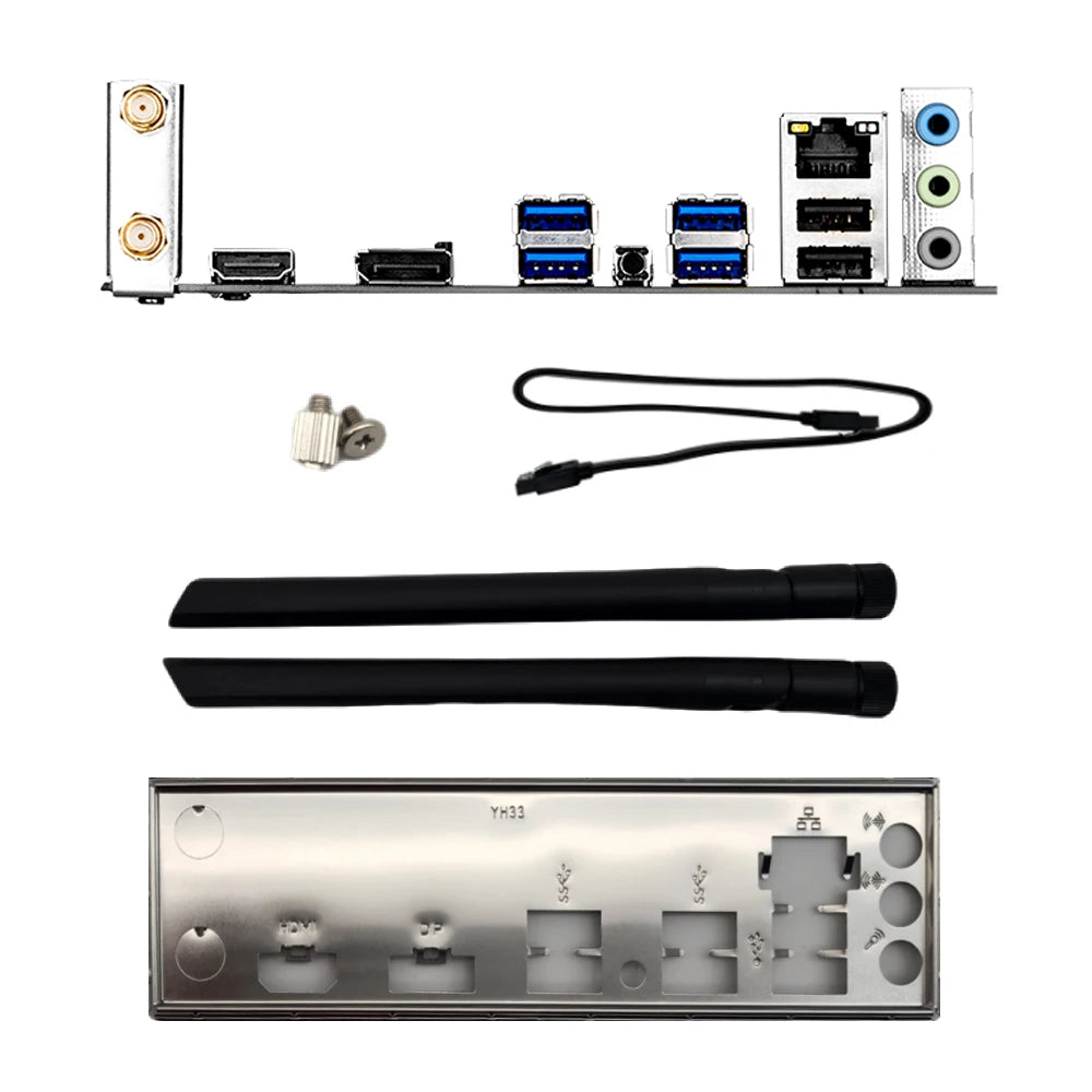 MAXSUN Motherboard Set B650M WiFi with AMD CPU Ryzen 5 7500F AM5 Support DDR5 M.2 Computer components B650 Motherboards