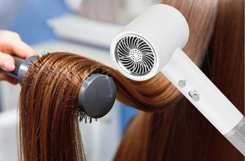 Professional Hair Dryer Hot Cold Wind Air Brush Hairdryer Negative Lonic Blow Dryer Strong PowerDryer Salon Tool 2000W 3th Gear