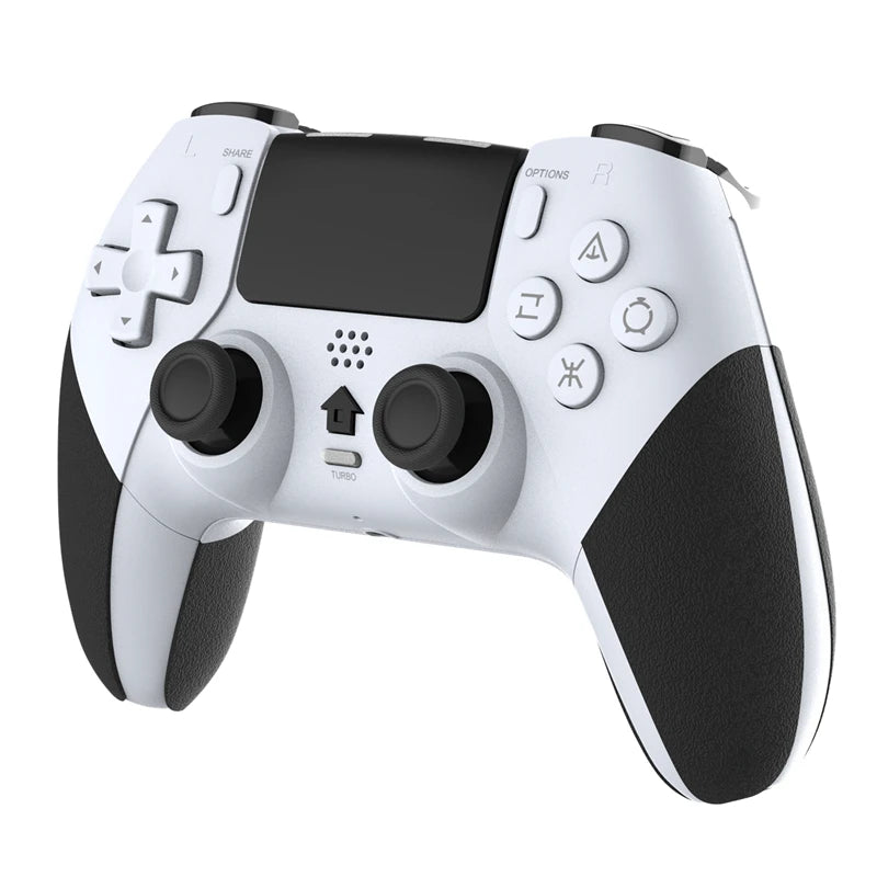 STORM WYRM Wireless Gamepad Controller for PS4 With Motorized Vibration Body Sensing 6-Axis Continuous Firing Function T29