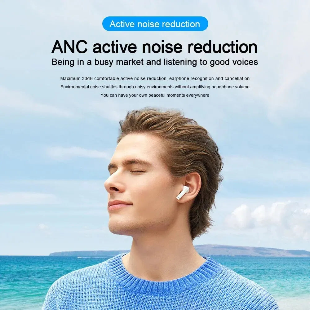 Honor Global Version CHOICE Earbuds X5 TWS Bluetooth 5.3 Earphone 35 Hour Battery Low Latency Noise Cancelling Stable Connection