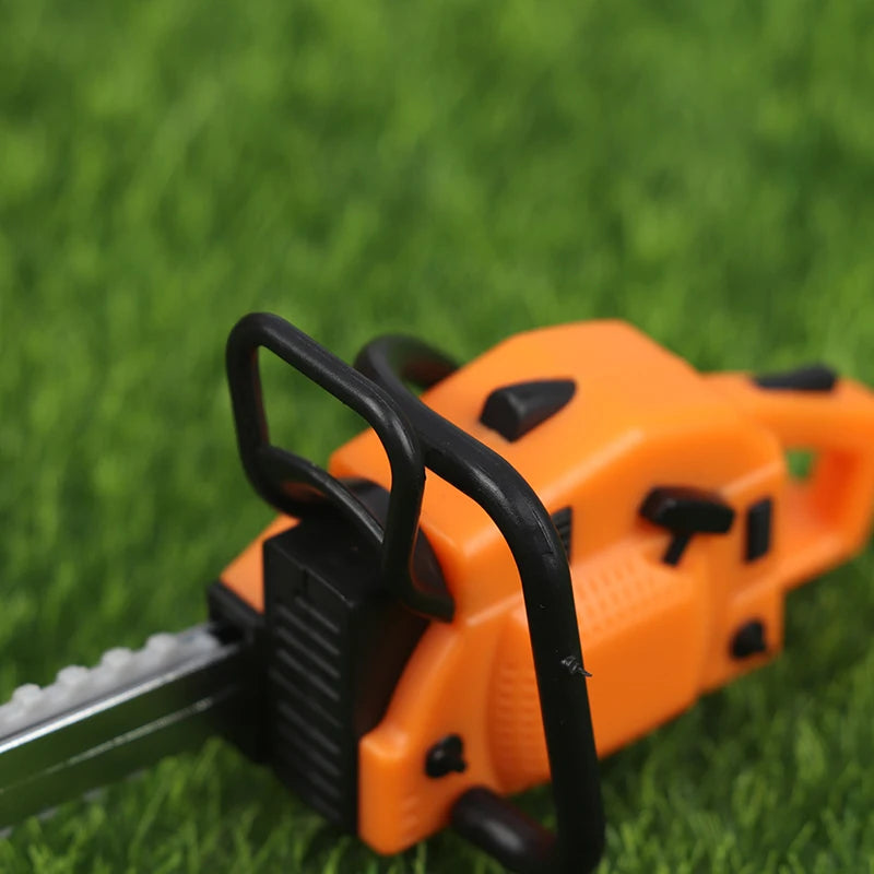 1Pc Dollhouse Chain Saw Lawn Mower Model Simulation Repair Tool Saw 1:12 Dolls Houses Miniature Furniture Accessories