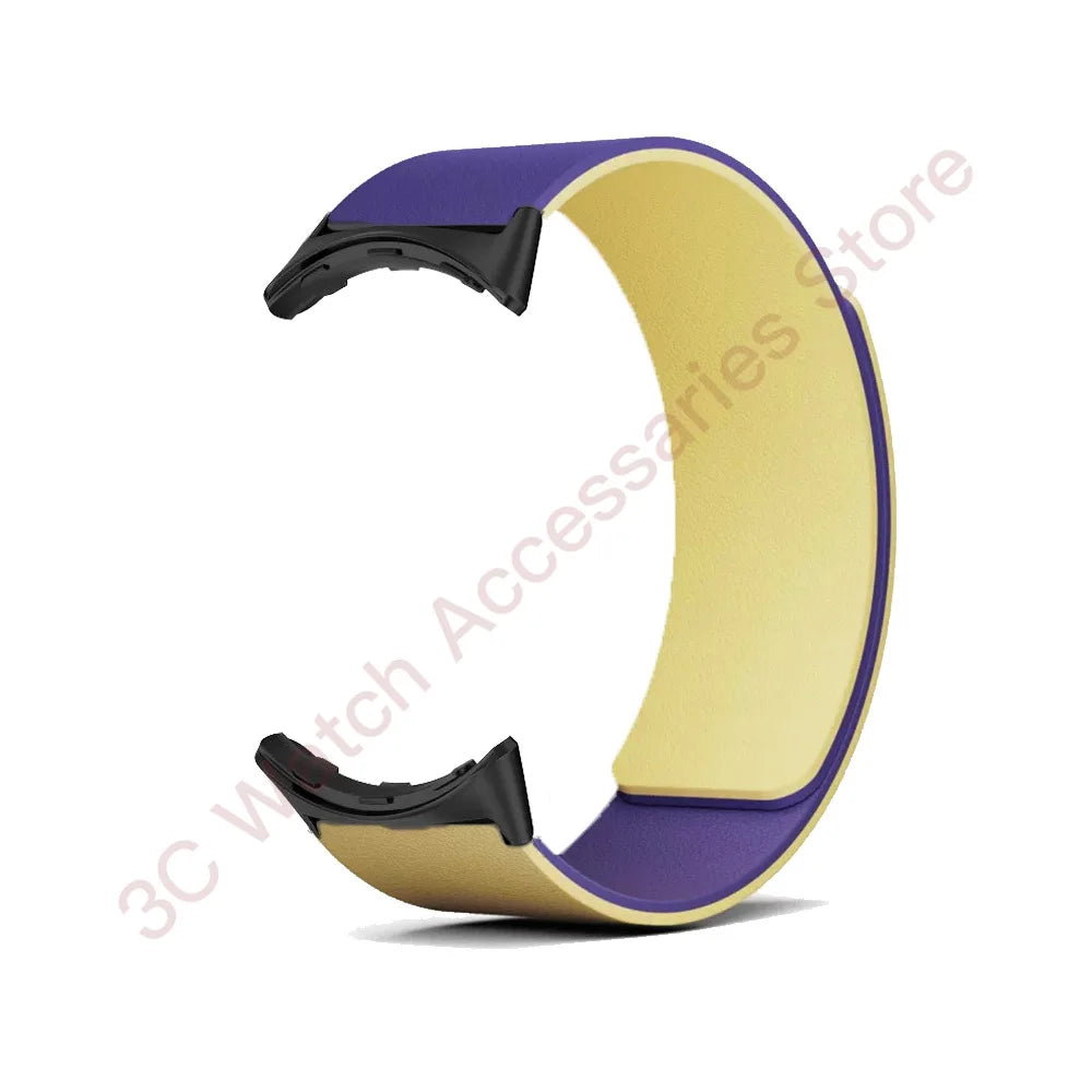 Silicone Magnetic Strap For Google Pixel Watch 4 3 2 1 41mm Accessories Sport Elastic bracelet correa Pixel Watch 3 4 45mm Band