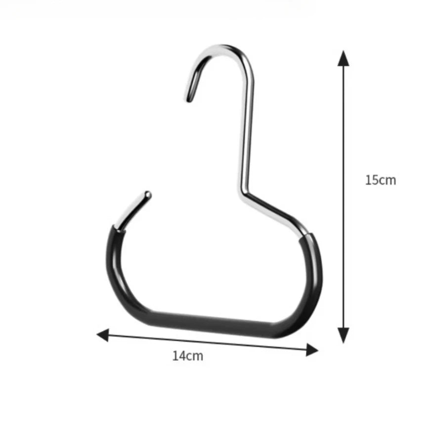 Circle Ring Hat Hanger 8 Hats Display Rack Baseball Cap Organizer Scarf Towel Tie Storage Holder for Closet Bedroom Saving Space