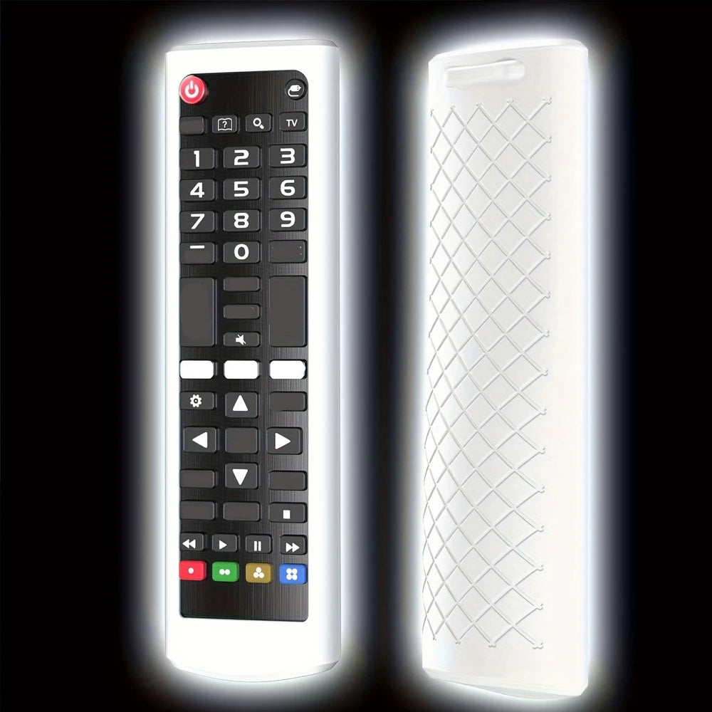 Luminous Silicone Remote Cover for LG AKB Series - Durable, Non-Slip Grip Protector Case - Stylish Accessory for TV, Recorder
