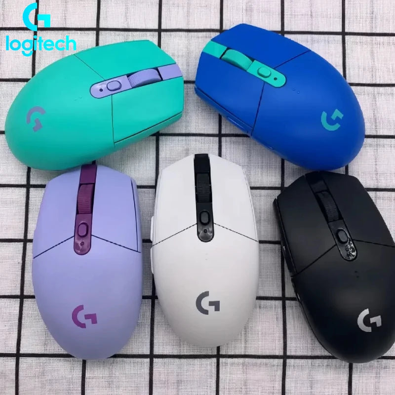 Logitech G304/G305 LIGHTSPEED Wireless Lightweight Gaming Mouse For FPS/MOBA/MMO/RPG/CS2- HERO Sensor 12K DPI, 6 Programmable