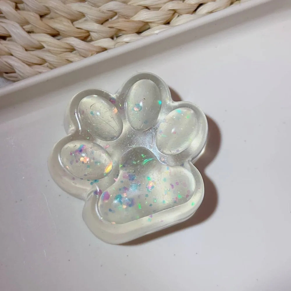 Squeeze Cat Paw Toys Pinching Cat Paw Decompressing Toy Soft Sticky Stress Relief Relax Toys
