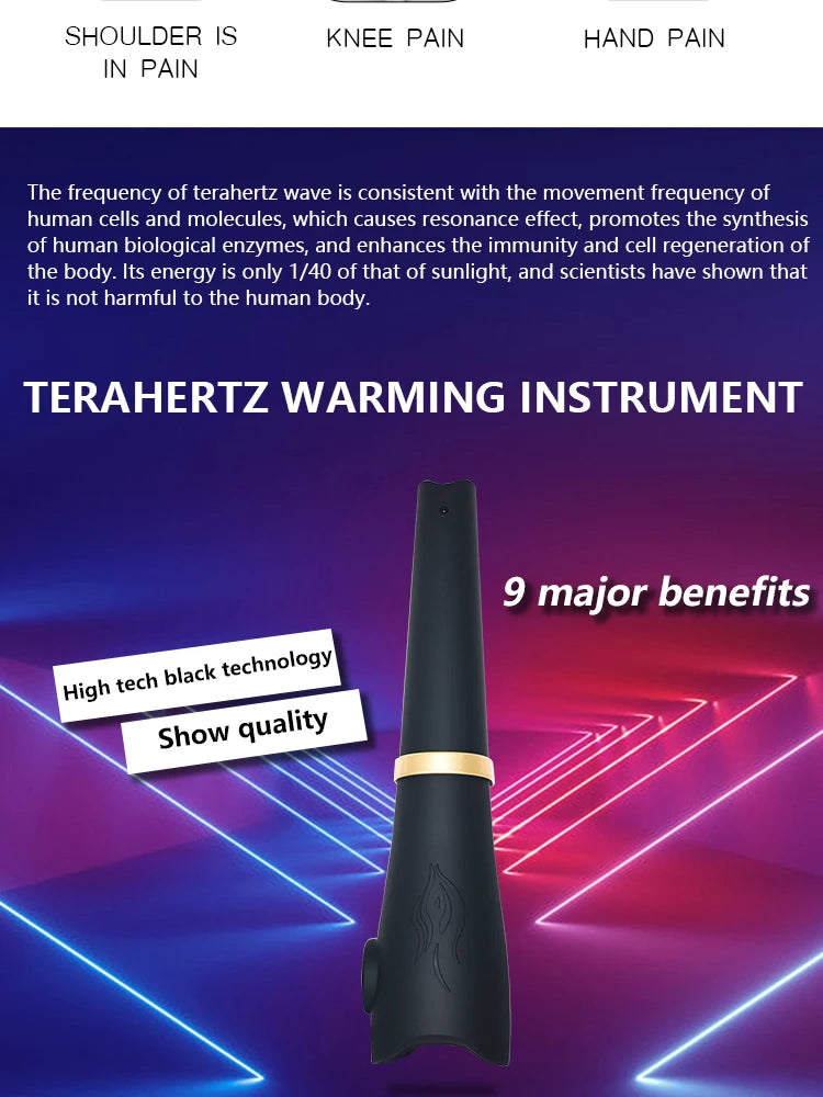 Terahertz Therapy Blower Technology Scraping Massage Cell Repair Body Warmer Machine Cell Repair Instrument