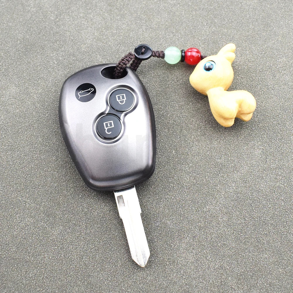 Gun Grey TPU Remote Shell Fob for Renault Megane Modus Espace Kangoo Clio Logan Sandero Twingo Scenic Car Key Case Cover