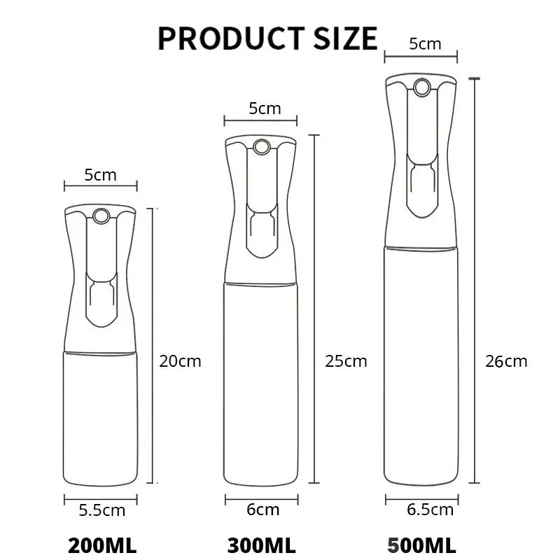 1PCS Black Transparent Kitchen Oil Bottle Cooking Oil Spray Olive Oil Bottle Fitness Barbecue Spray Oil Dispenser Household
