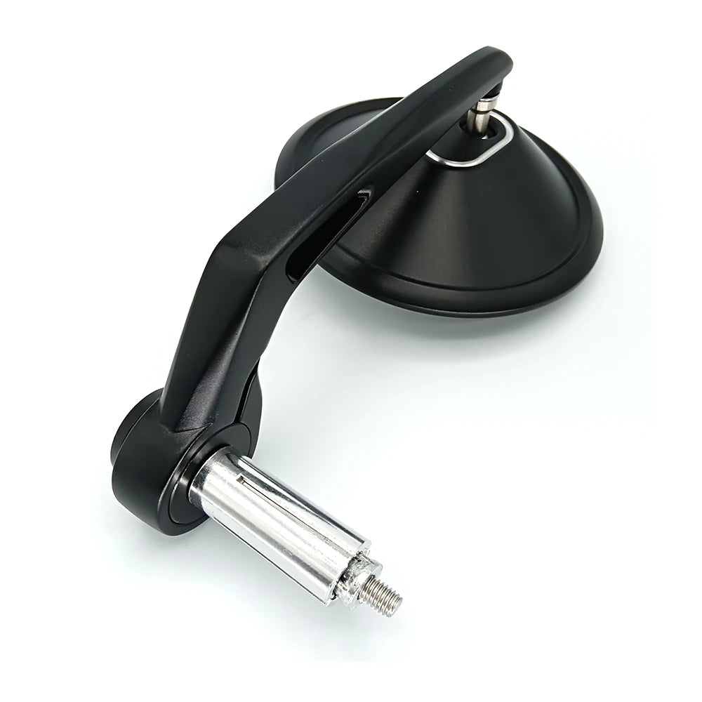 7/8" 22mm CNC Motorcycle Rearview Mirrors Universal Clear Glass Scooter Bar End Handlebar Mirror Rear View Mirror Accessories