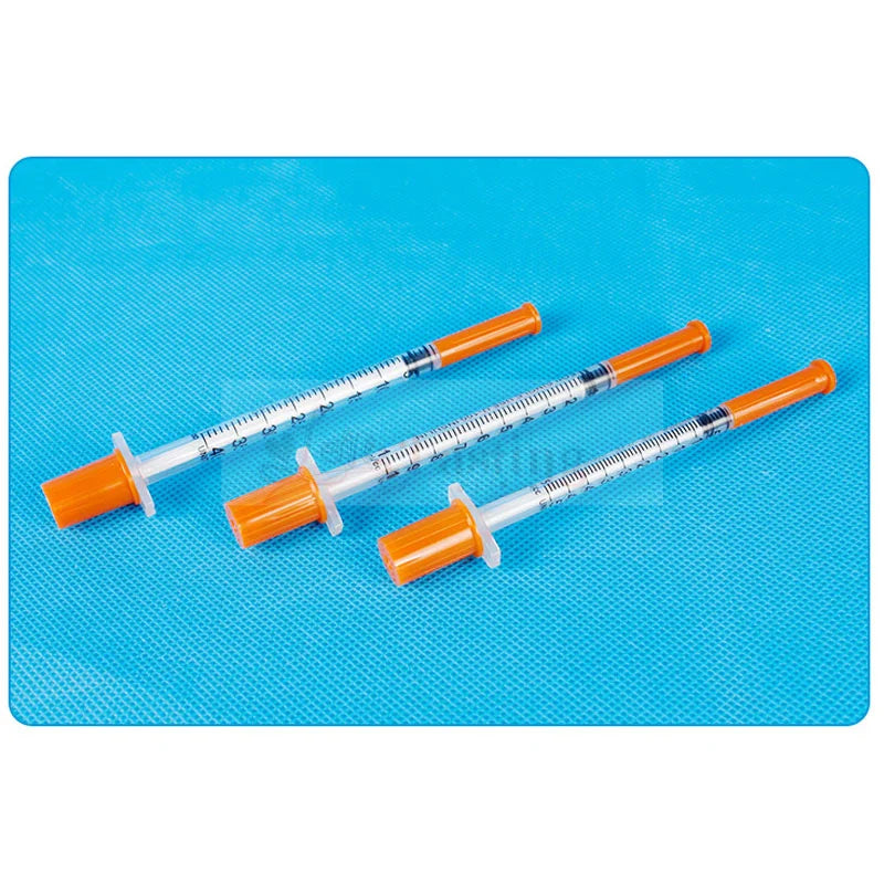 50Pcs/Pack 1ML Syringe with 30G 13mm (8Mm Long) Lab Supplies Farm Animal Cattle Sheep Horses Cat Dog Pet Syringes Liquid Tattoo