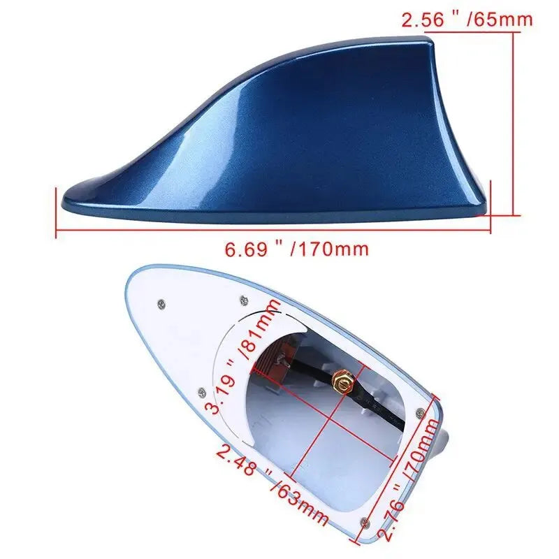 Universal Car Shark Fin Antenna Auto Radio Signal Aerials Roof Antennas for BMW/Toyota/Hyundai/VW/Kia/Nissan Car Styling