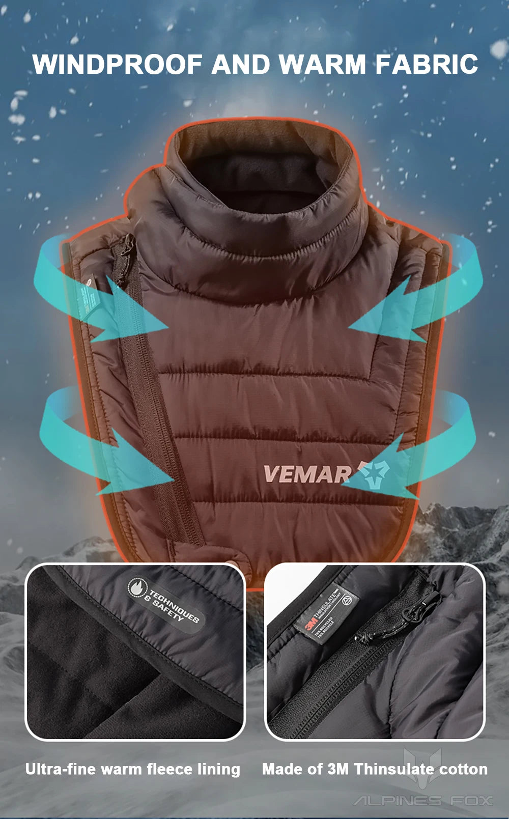 Windproof Motorcycle Scarf Winter Motorbike Neck Warmer Waterproof Ski Snowboarding Bike Cycling Hiking Motocross Warm Collar