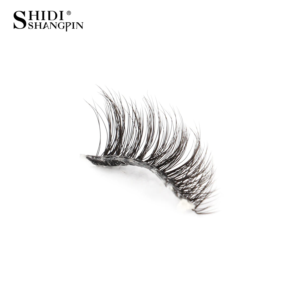 3/5/10Pairs Half False Lashes Natural Short 3D Cat Fake Mink Eyelashes Extension Winged Fluffy Wispy Faux Cils Clear Band Makeup