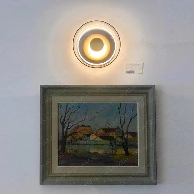 Glass LED Wall Lamp Indoor Decor Glass Bowl Wall sconces Nordic Living Bedroom Bedside Kitchen Lighting Fixtures