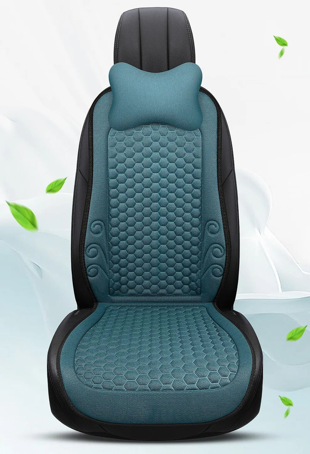 1pc Comfortable and Breathable Car Front Seat Cushion Simplicity  Front Premium Covers with Non-Slip Protector Fits Most  Cars
