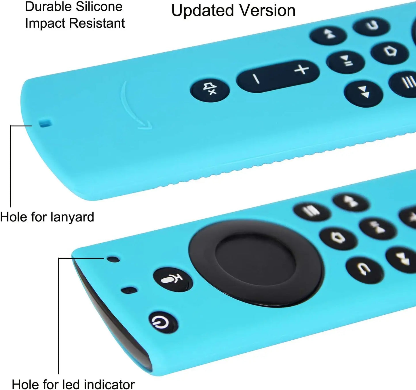 Suitable for Fire TV Stick 4K TV Stick 2GEN Remote Silicone Case Protective Cover Skin Firestick Remote Cover Glow in the Dark