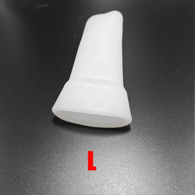 Male Sex Toys,S/M/L Silicone Sleeves for Vacuum Cup Extender Pump Penis Clamping Kit for Penis Enlargement/Stretcher Replacement
