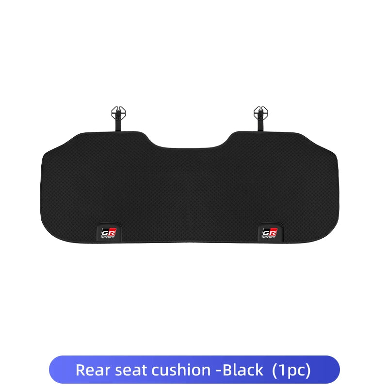 Car Seat Cushion Cover Backrest Protective Pad For Toyota Crown GR Corolla YARIS L Auris C-HR Hilux Vios Rav8 Prius Izoa Reiz
