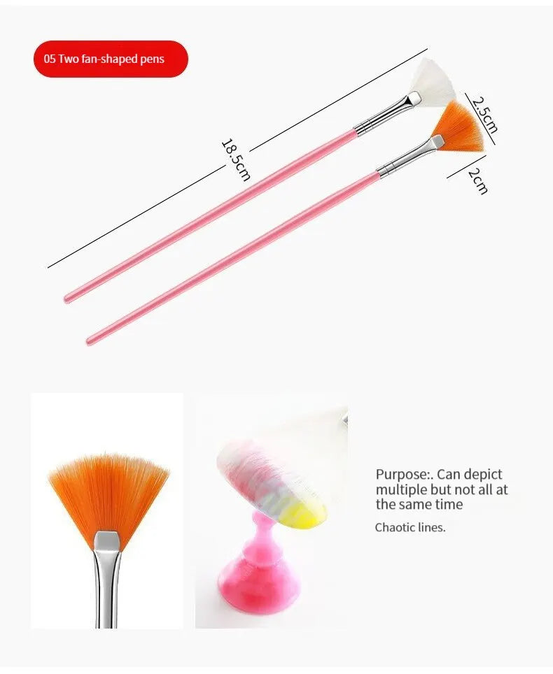 15PCS Women's Makeup Brush Set Soft Makeup Application Powder Grasping Force Easily Carry Makeup Tools Smudges Naturally