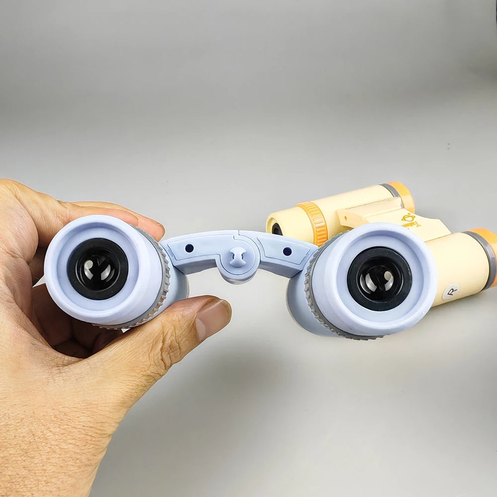 Hd Binoculars Detachable Spliced Mono-Binoculars Convert 10x Focus Children's Outdoor Exploration Science Education Physics Toys