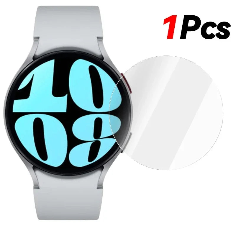 For Samsung Galaxy Watch 7 6 5 4 40/44MM Tempered Glass Screen Protector For Samsung Watch 7 44mm 40mm Protective Film Cover