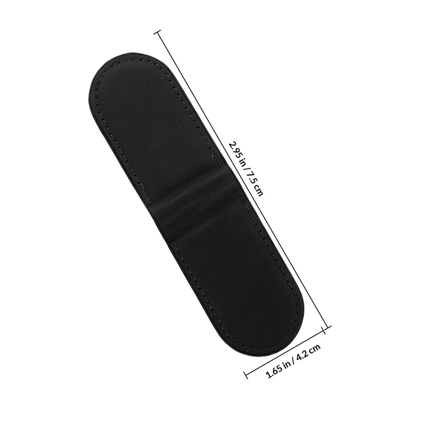 Modern Magnetic Cash Clip for Men and Women PU Money Clip Holder Lightweight Functional for Office Travel Daily Use