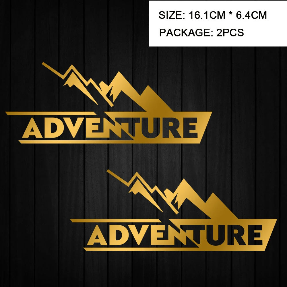 Motorcycle Top Box Reflective Adventure Stickers for Honda Africa Twin BMW GS 1200 1250