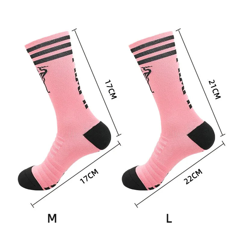 High Qality Number 30 7 Football Socks Adult Men Non-Slip Soccer Sports Outdoor Jog Running Cycling Fast-drying Breathable Sock