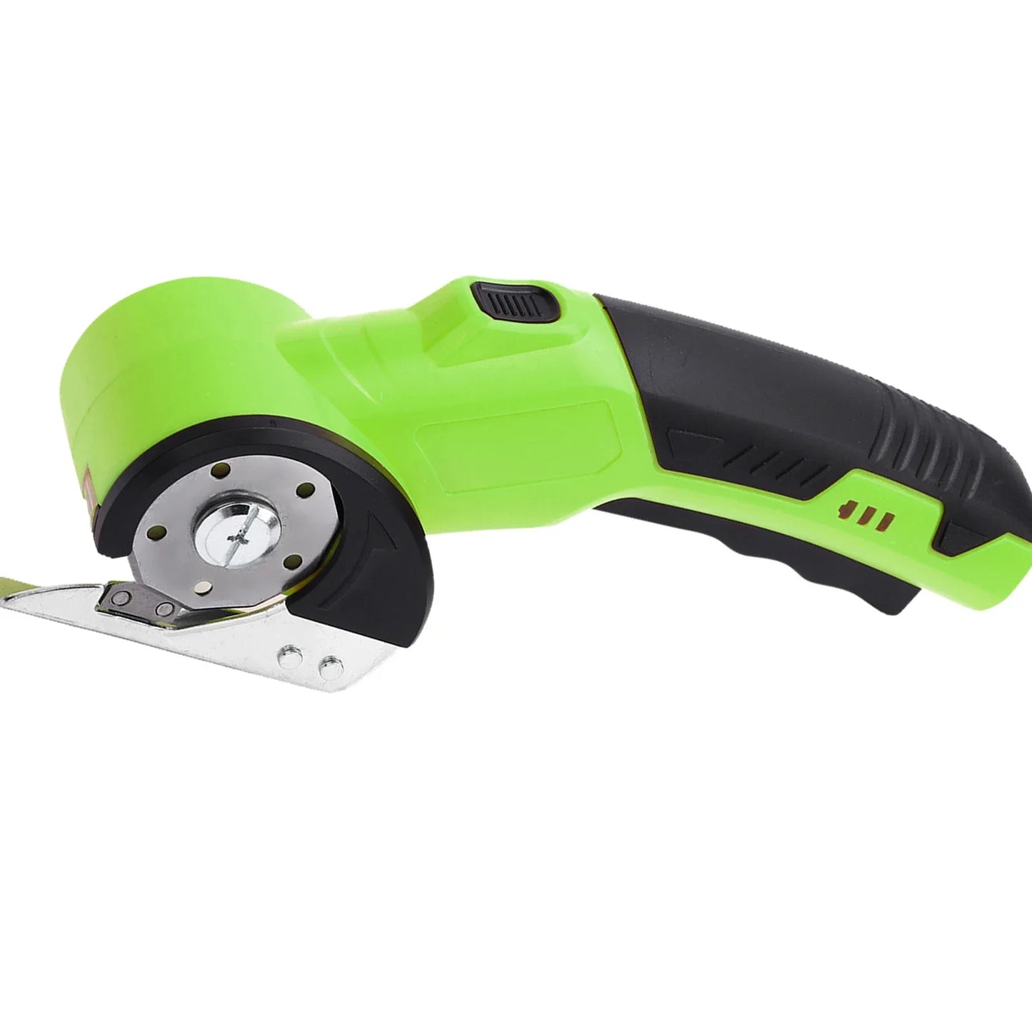 Cordless Electric Scissors 3.6V Rechargeable Cardboard Box Cutter Fabric Scissor with Spare Blade Safety Lock & LED Light