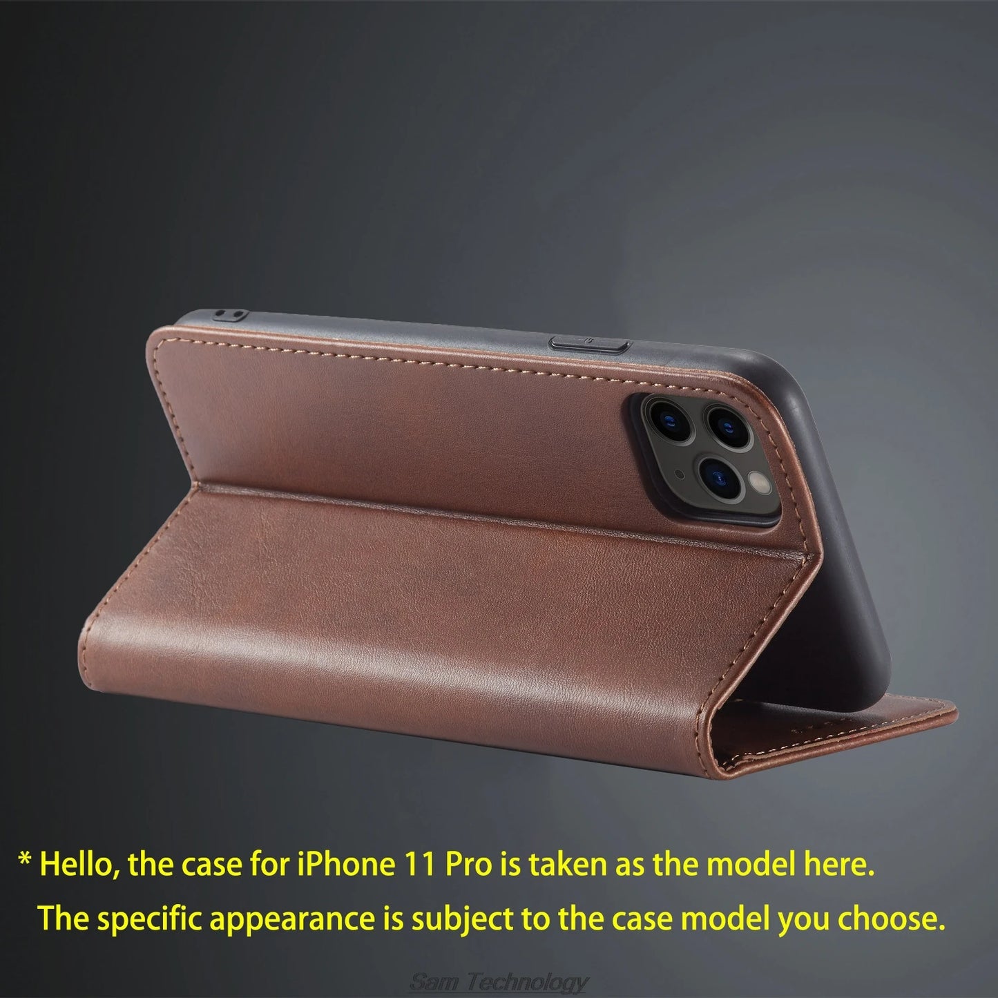 Magnetic attraction Leather Case for Xiaomi POCOPHONE POCO F1 Holster Flip Cover Case Wallet Phone Bags Fundas Coque