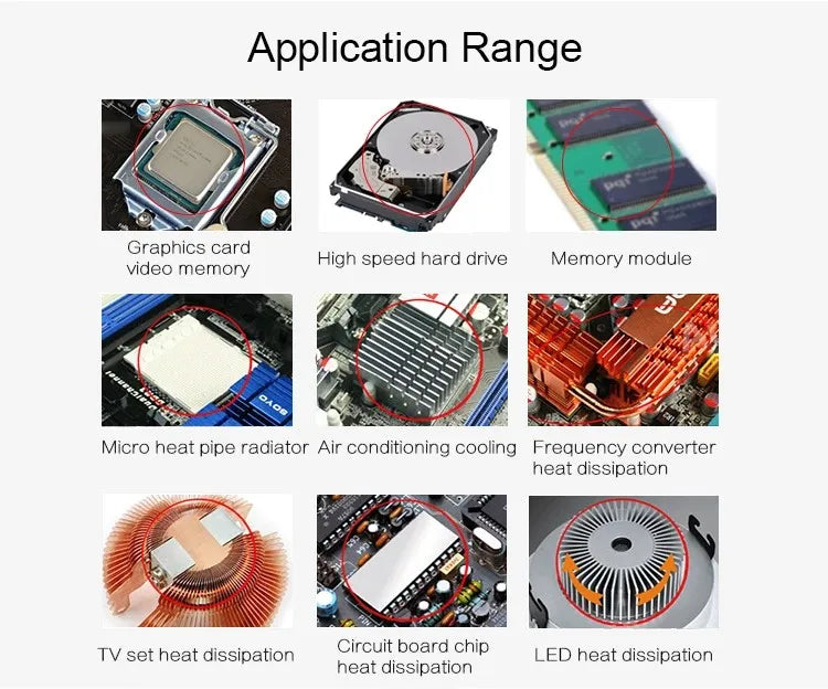 GD900 1g/7g/15g/30g Thermal Grease PC Water Cooler CPU Cooler Thermal Paste Heatsink Processor Thermal Grease Paste