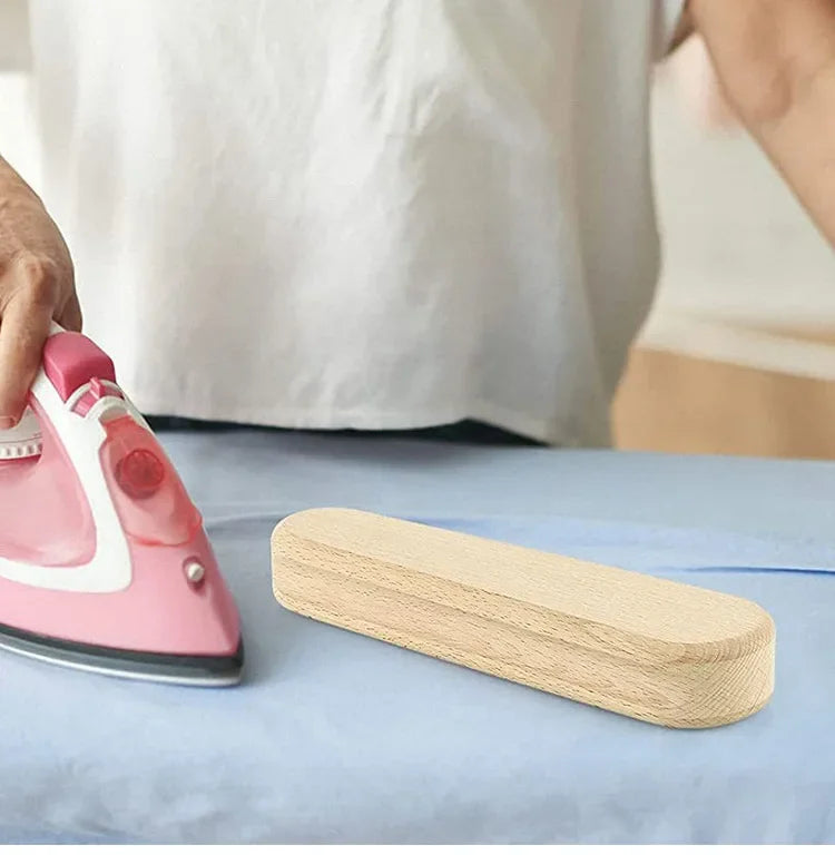 Household Sewing Seam Roller Push Cloth Wheel Solid Wood Cloth Wheel Press Bone Pen Quilting Tool Set Sewing Supplies