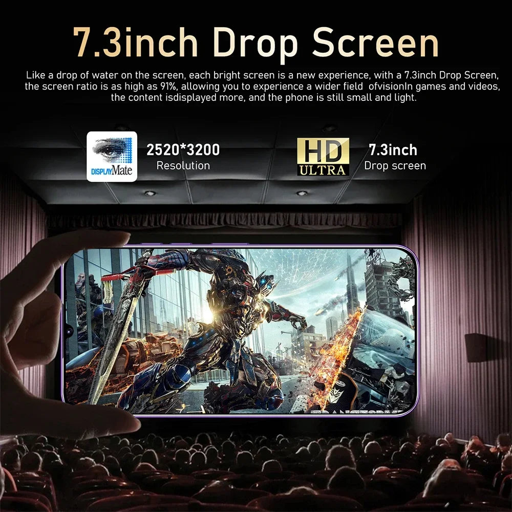 HOT 2025 new S25 Ultra original intelligent 5G dual card dual standby Android 14 system global version 108MP 8000mAh battery