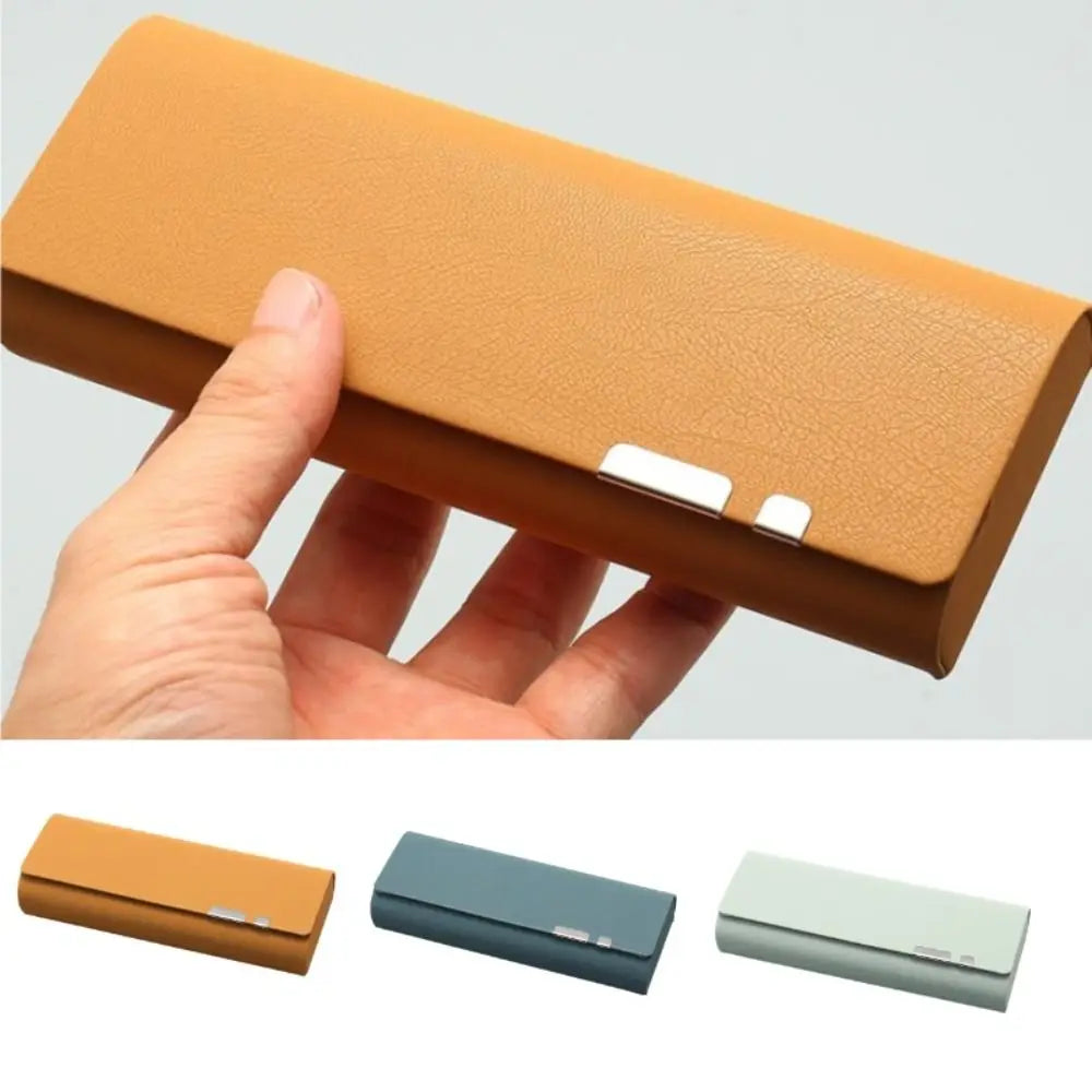 Glasses Box Japanese Portable Anti-stress PU Sunglasses Case Glasses Storage Box Eyeswear Accessories Box