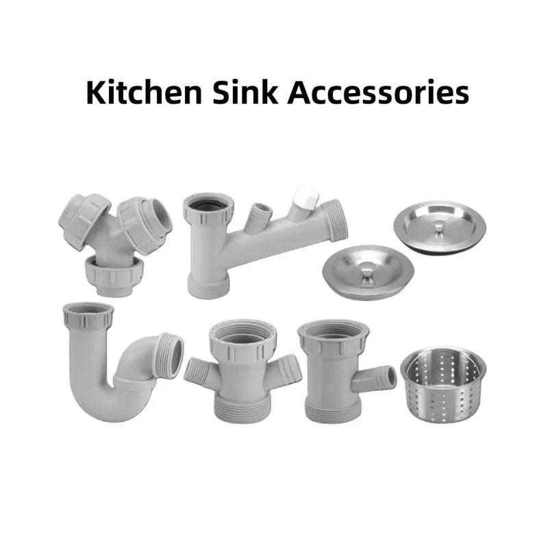 Sink Dish Basin Adapter Overflow Water Drains Pipe Joint Thread Hose Connector for Kitchen Bathroom Downpipe Accessories