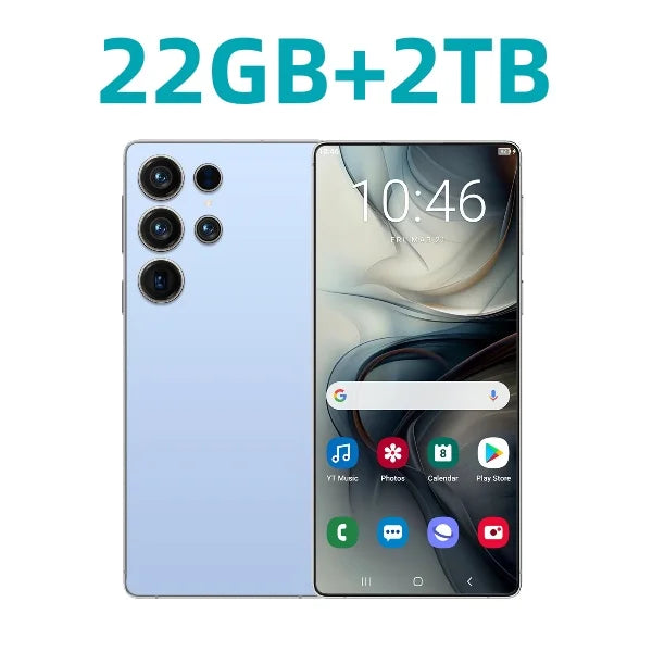 HOT 2025 new S25 Ultra original intelligent 5G dual card dual standby Android 14 system global version phones 8000mAh battery