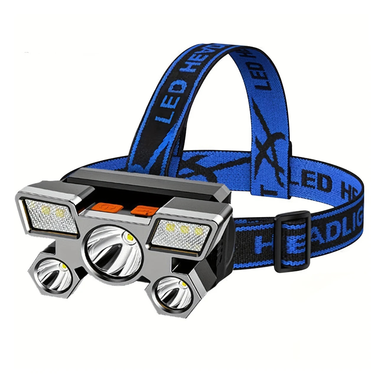 Super Bright Headlights USB Rechargeable Portable Night Flashlight Waterproof Headlamp for Outdoor Fishing Camping Adventure