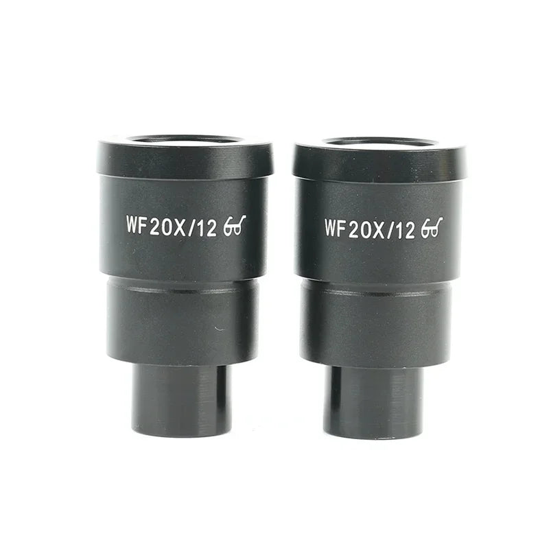 2PCS WF5X WF10X WF15X WF20X WF30X Wide Field Eyepiece For Binocular Trinocular Stereo Microscope 30MM Installation Interface