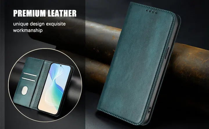 For Tecno Camon 50 Pro 2026 RFID Leather Wallet Funda for Tecno Camon 40 Premier Case Phone Camon 50 40 Pro Magnetic Flip Cover