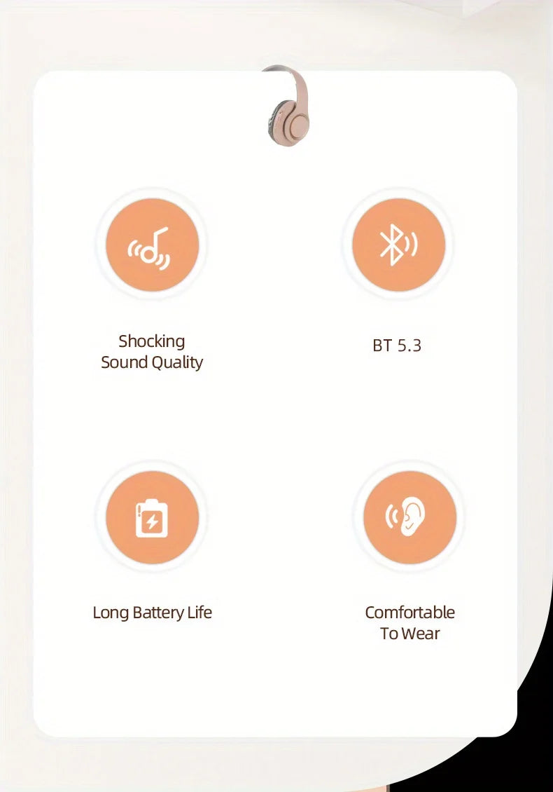 Headphones Bluetooth HIFI Wireless Stereo Over Ear Earphone Handsfree Headset Ear Buds Head Phone Headset For iPhone Xiaomi