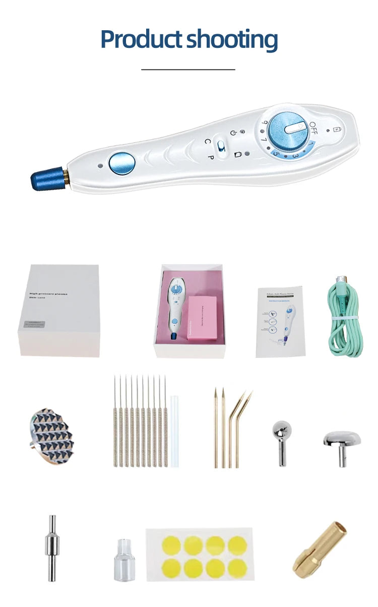 Portable Professional Plasma Pen Machine Removal Mole Wart Removing Pen Acne Treatment Beauty Machine Anti-Wrinkle Skin Lifting