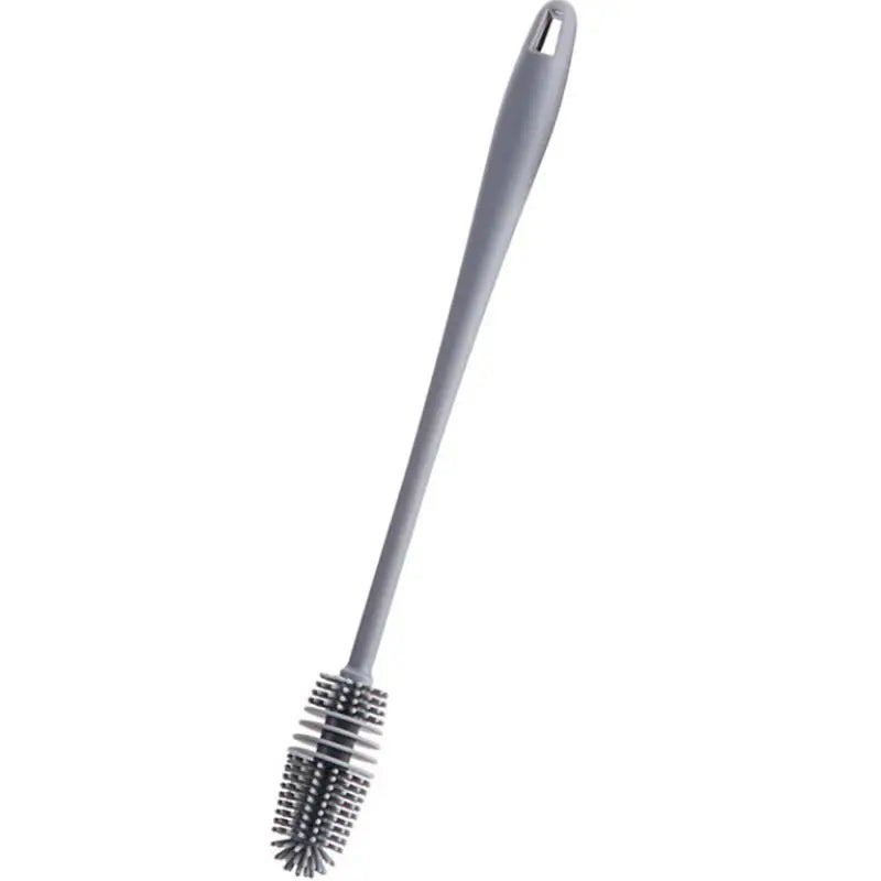 Kitchen Multifunctional Rotating Cup Brush Pot Household Long Handle Cup Brush Silicone Cup Brush Household Cleaning Brush