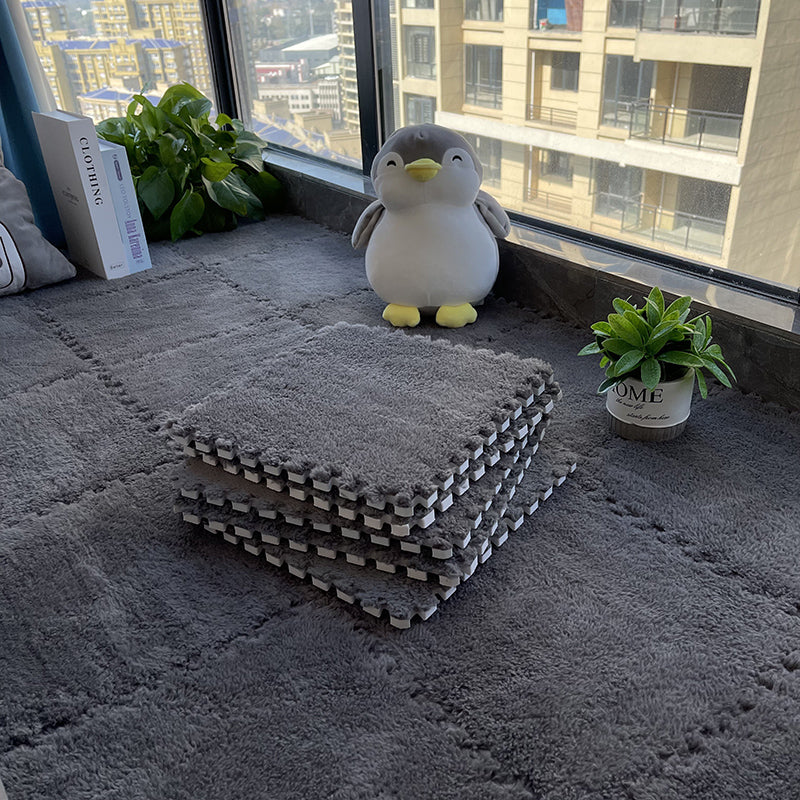 Soft Plush  Baby Play Mat EVA Foam Children's Carpet Interlocking Exercise Tiles Floor Carpet And Rug for Kids Pad 30*30 CM