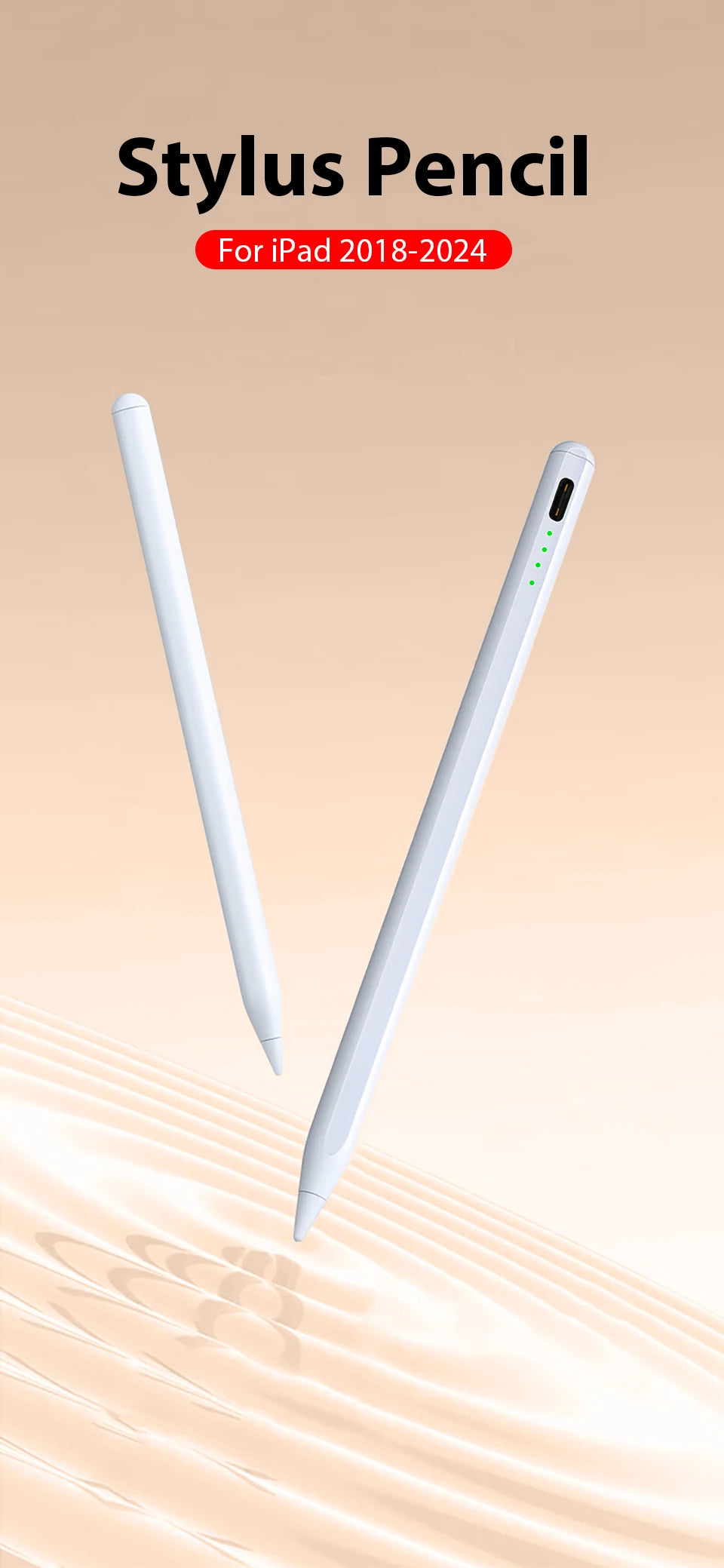 Stylus For Android, iOS, Windows, IPad, Apple Pencil Accessories, Universal Stylus For Tablets And Phones
