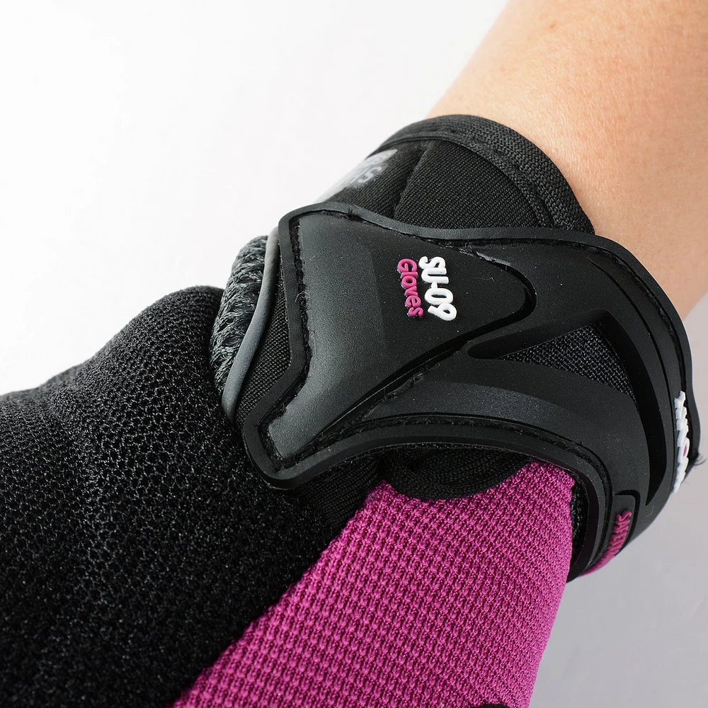 SUOMY Women Purple Motorcycle Gloves Touch Screen Full Finger Racing/Climbing/Cycling/Riding Sport Windproof Motocross Gloves