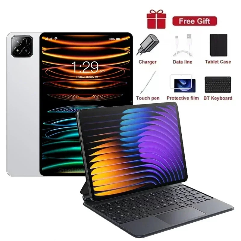 2025 NEW Original  Pad 7 Pro Tablet 11inch Snapdragon 8gen2 HD 4K Android 14 16GB+1TB 12000mAh 5G Dual SIM WiFi GPS Tablets PC