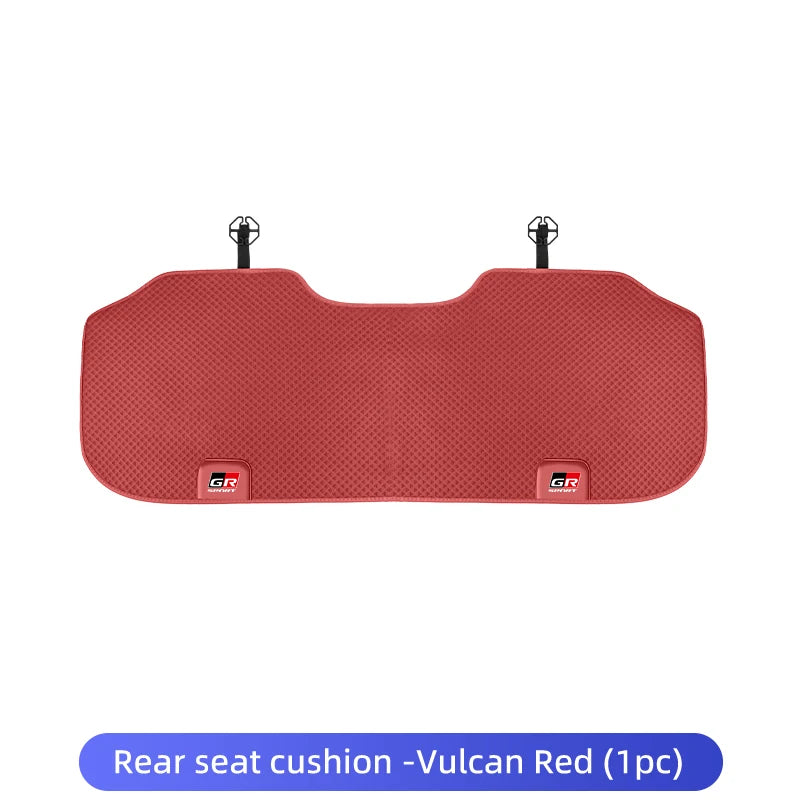 Car Seat Cushion Cover Backrest Protective Pad For Toyota Crown GR Corolla YARIS L Auris C-HR Hilux Vios Rav8 Prius Izoa Reiz