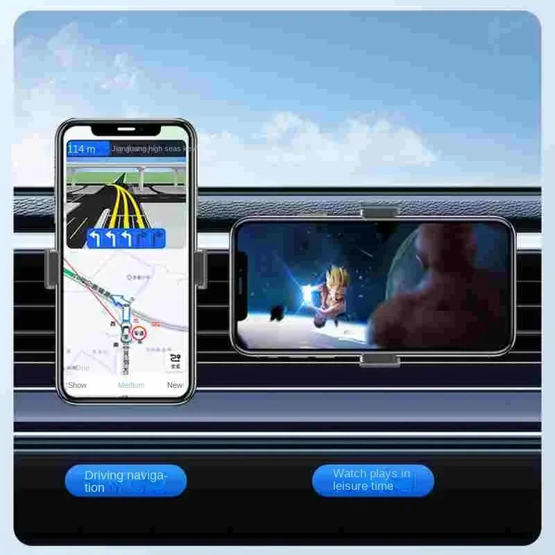 RandGrey Car Phone Holder for Universal Mobile Phone Holder Stand Car Phone Stand for Car Air Outlet Mount Car Cell Phone Suppor